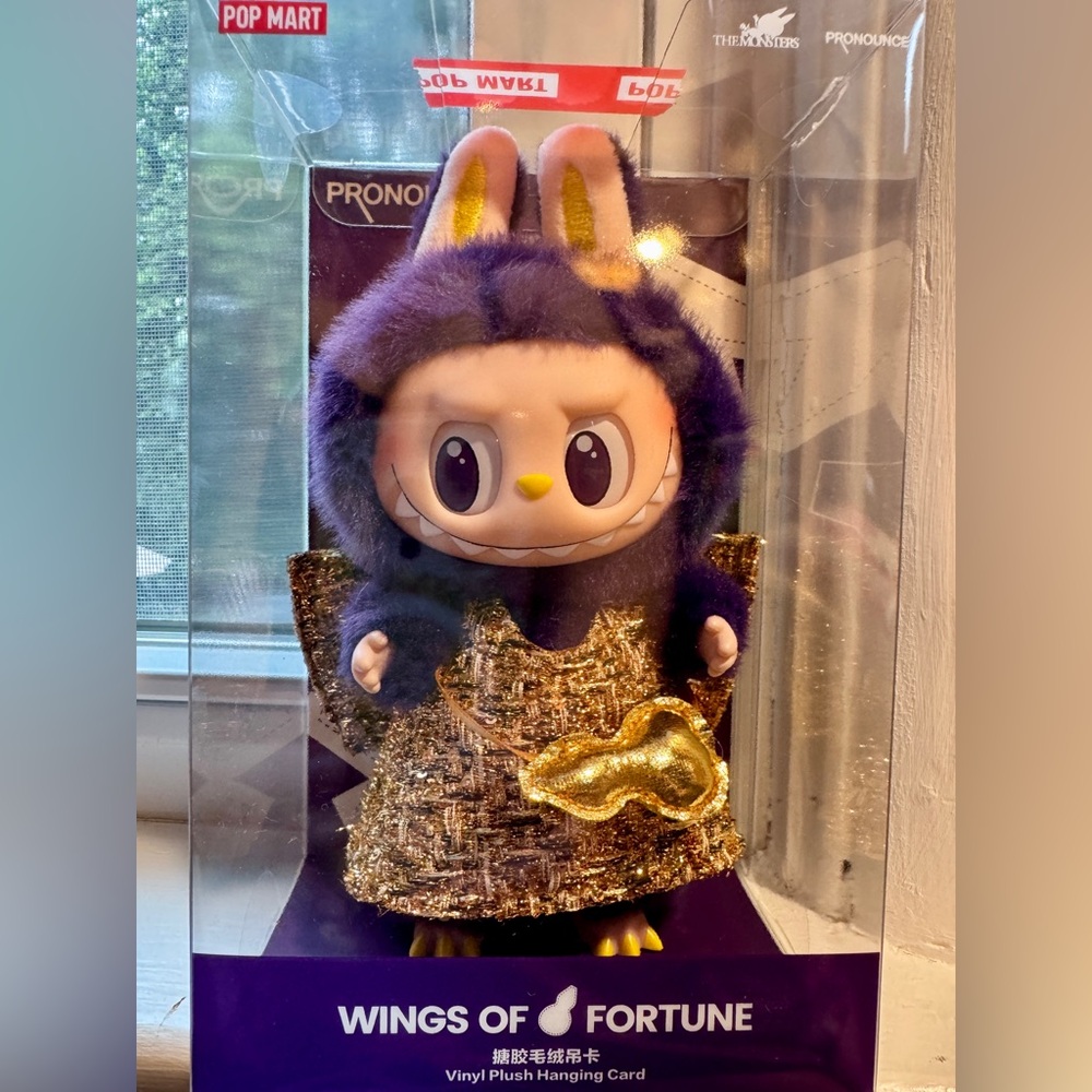 LABUBU X PRONOUNCE wings of fortune - NIB - store pickup Pop Mart